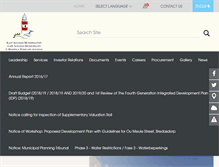 Tablet Screenshot of capeagulhas.org
